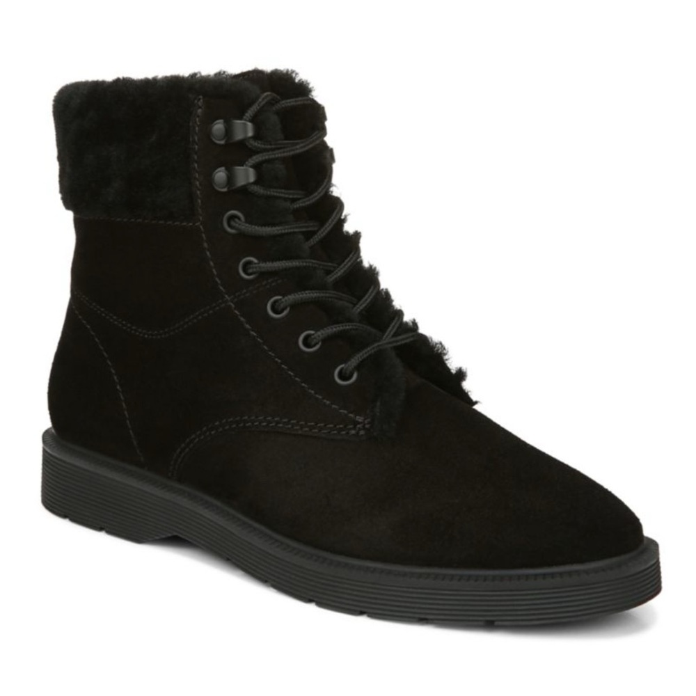 New Vince Hayes 2 Shearling-Lined Suede Hiking Water Repellent Boots Size 37